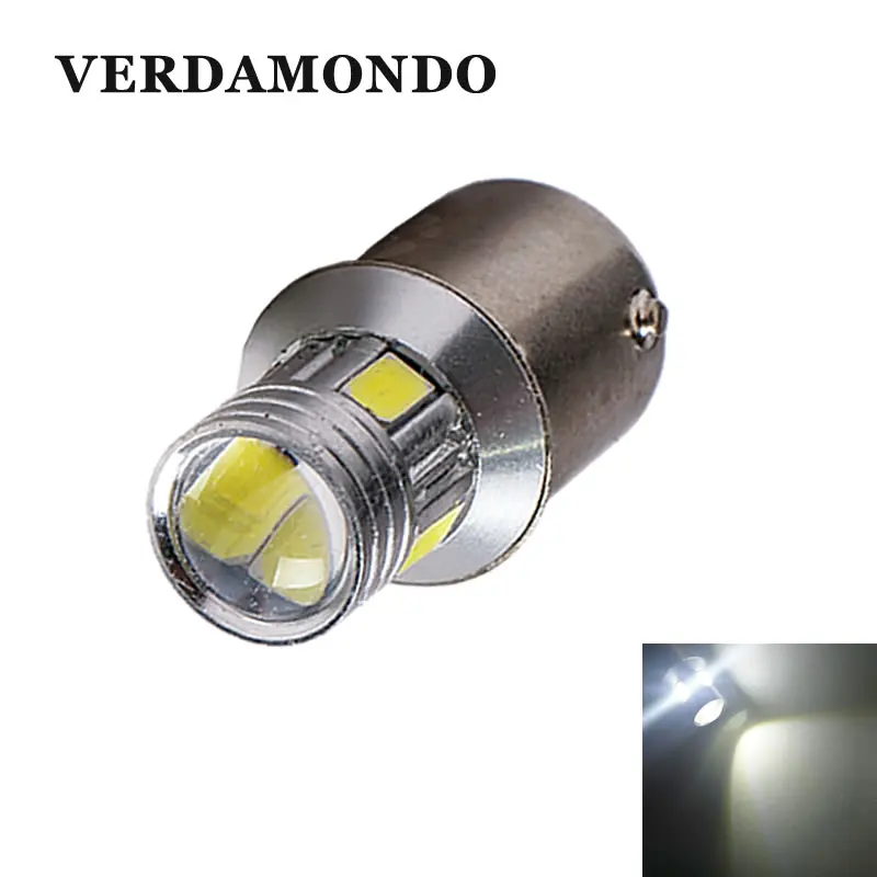 Автомобильные светодиодные лампы BA15S 1156 P21W 6 5730 SMD задний фонарь заднего хода стоп