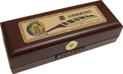 Оригинальная диатоновая гармоника Suzuki HA-20 Promaster Hammond Professional 10-Hole/HA20 Bluetooth Harp Ключ C |
