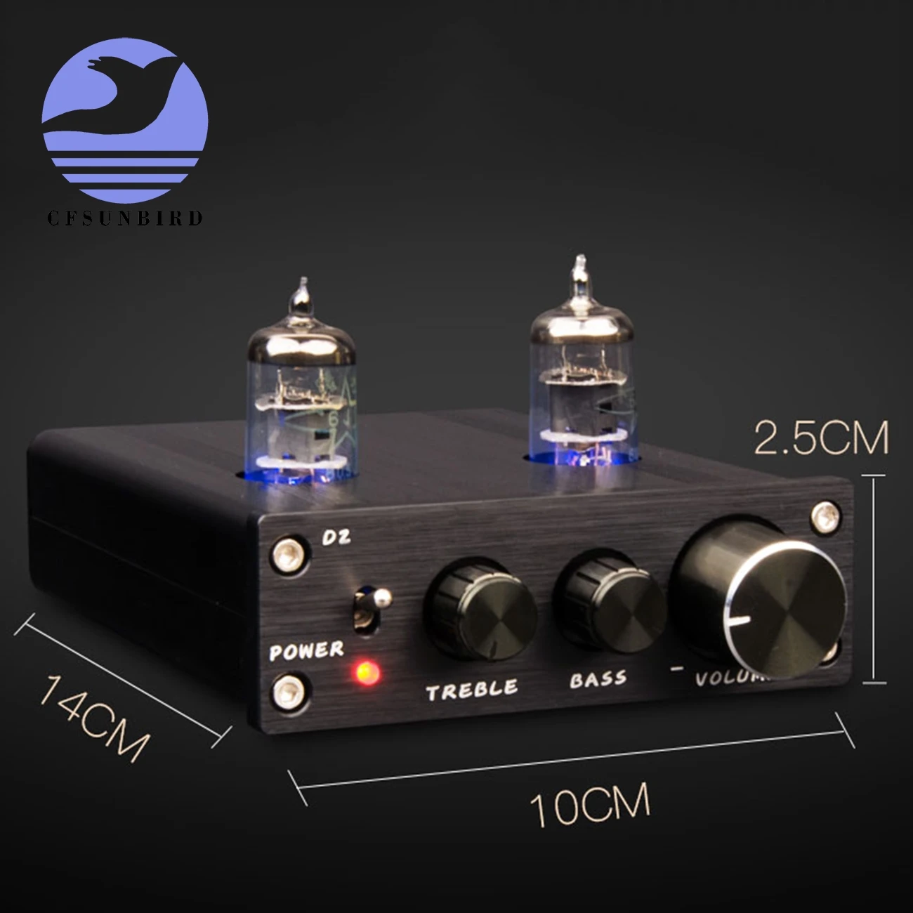 Новинка 2018 мини 6J1 Предварительный усилитель HiFi вакуумная трубка с