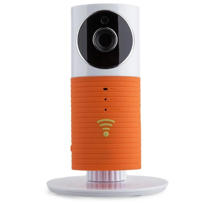 Радионяня 720P HD мини беспроводная wifi ip-камера для младенцев умная собака Видео Безопасность двухсторонняя верхняя часть аудио ночное видение - Цвет: Orange
