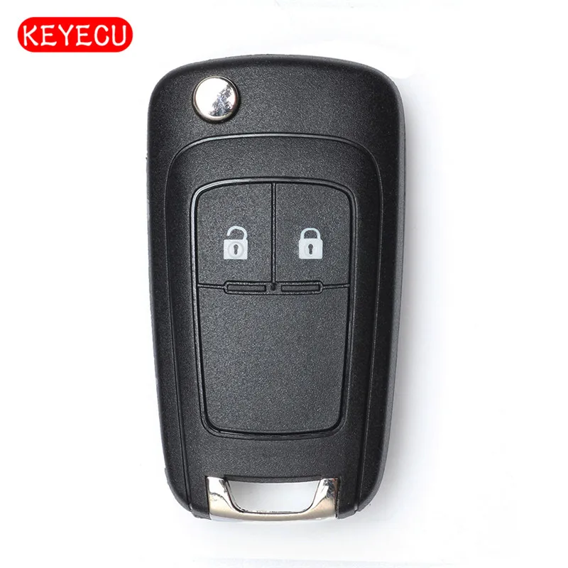 Пульт дистанционного управления Keyecu Uncut 2/3 кнопки 433 МГц/315 МГц ID46 для Opel Vauxhall Insignia