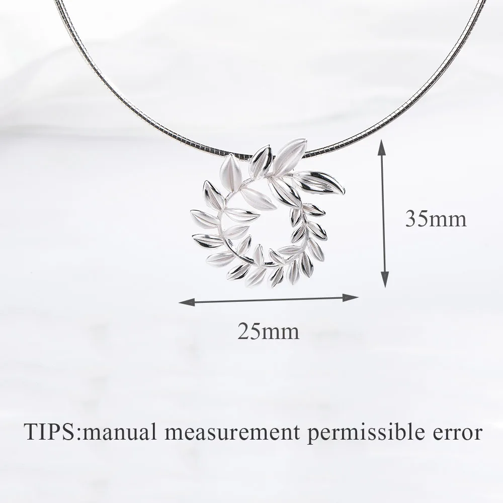 Sa silverage 925 Серебряная чокер подвеска подвески кулоны ива колье Цепочки и ожерелья