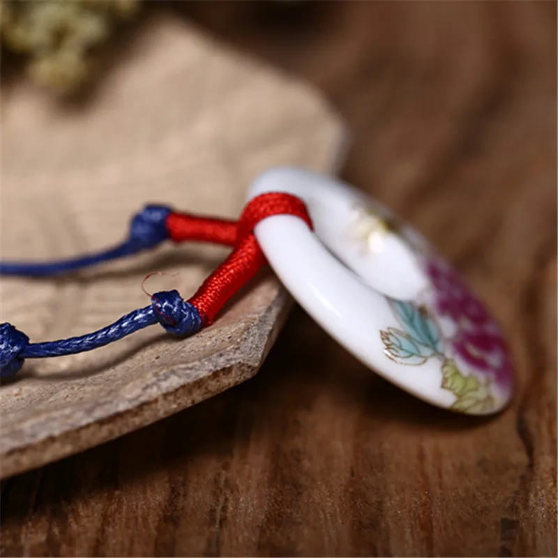 Керамические аксессуары ожерелье в национальном стиле женское уникальное