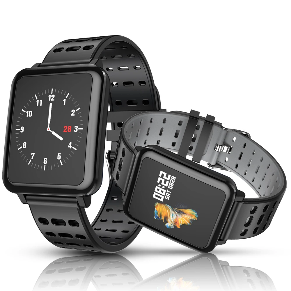 Смарт часы Timethinker T2 для мужчин фитнес браслет Reloj Для женщин Q8 спортивные умные
