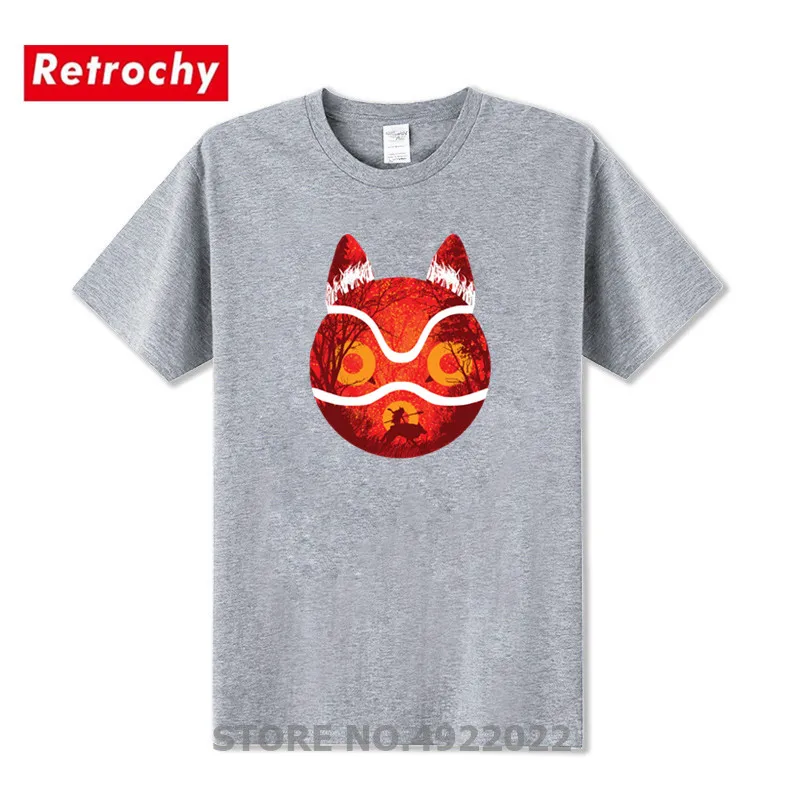 Мужская футболка в японском стиле Totoro Faceless Away No Face The Neighbor белая с рисунком дерева