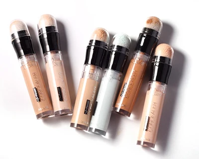 6 шт./лот корректор для лица макияж масло контроль темные круги точечный полное