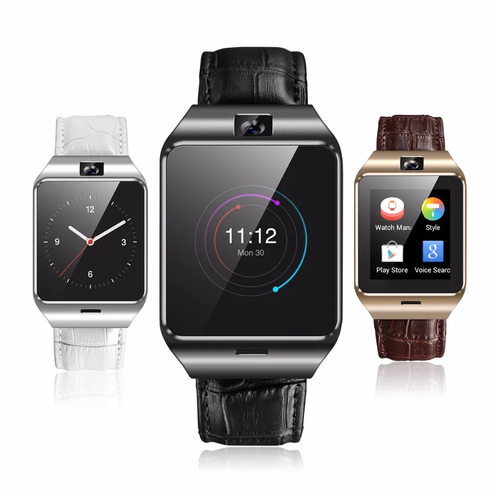 Android wear Смарт часы мужские gps для iPhone с телефона android Камера Bluetooth 3g Wi Fi Поддержка