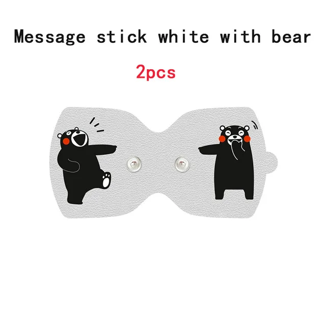 sticker white bear Xiaomi LF бренд камуфляж цвет полное расслабление тела мышечная терапия Массажер Массажные наклейки волшебный Сенсорный Массаж для умного дома - Цвет: sticker white bear