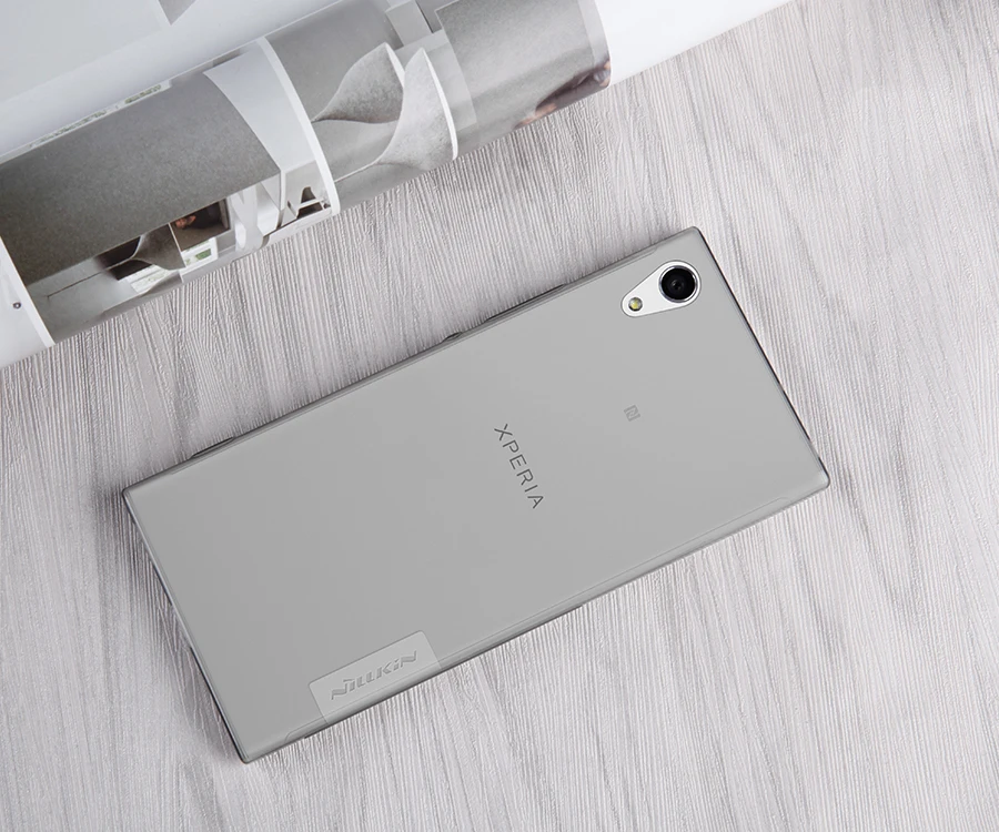 Для Xperia xa1 невидимым дело nillkin Nature прозрачный мягкий ультра-тонкий кремния ТПУ