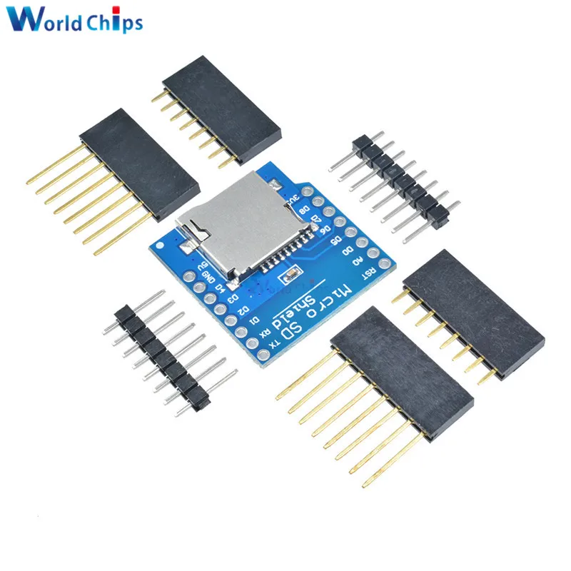 Щит для карты Micro SD WeMos D1 беспроводной модуль Arduino Mini TF Wi Fi ESP8266|shield sd|shield for arduinoarduino sd