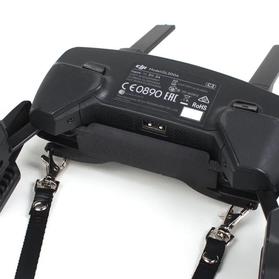 3D Printed Remote Controller Dual-hook Bracket Buckle Strap Sling Lanyard Will not Block Screen for DJI MAVIC PRO | Электроника