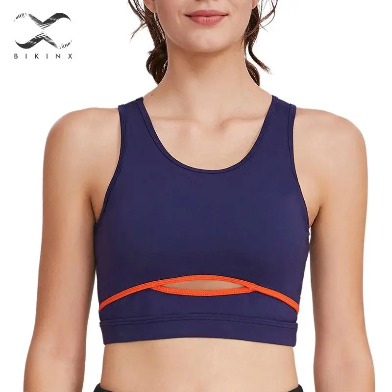 Сетчатое бикини для фитнеса спортивный бюстгальтер Midriff топ из кусков спортивная