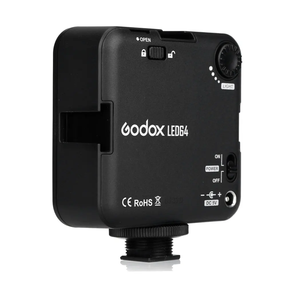 3 шт. Godox LED 64 фото камера свет видео Лампа LED64 для Nikon Canon Sony цифровая видеокамера DV |