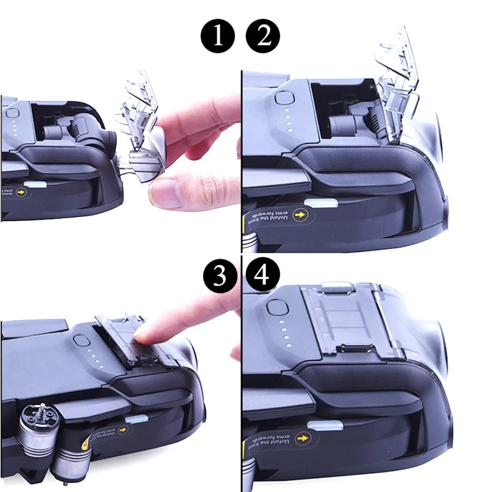 

MASiKEN Camera Protector Cap Cover Guard for DJI Mavic Air Drone Gimbal Stabilizer Protective Cases for DJI Mavic Air Accessory