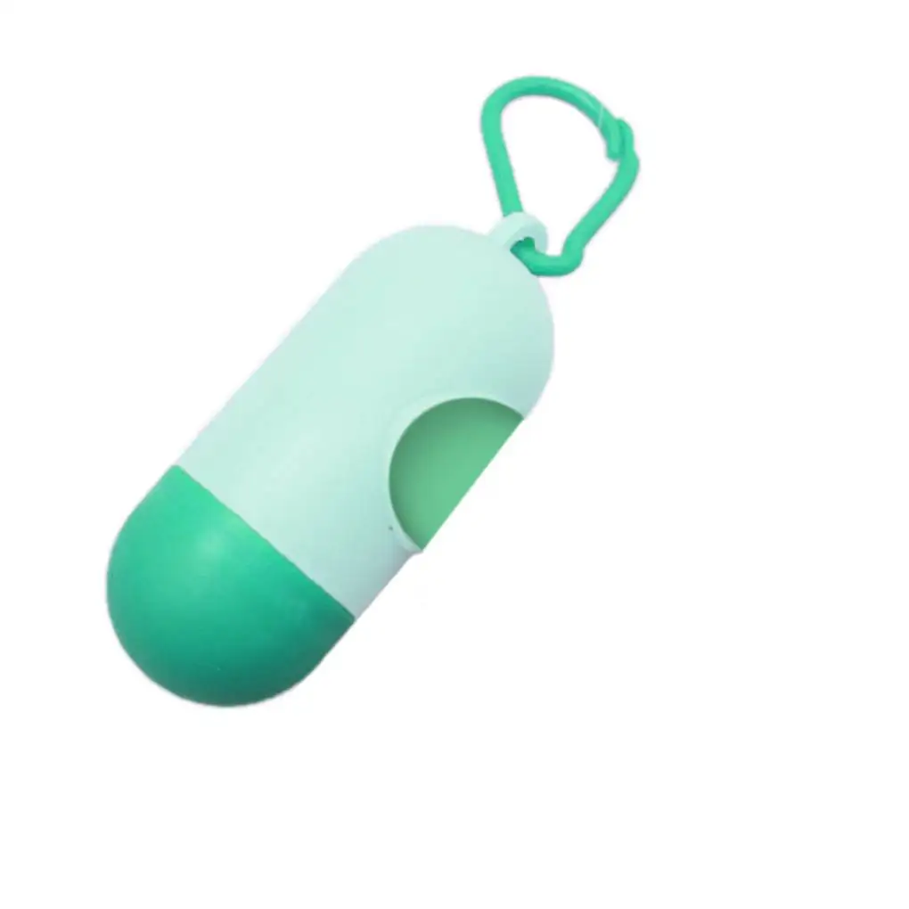 1pc green 1/2/4 шт. Пластик небольшой Портативный детские сумки для подгузников мешки для мусора мусорный мешок для мусора съемный ящик подгузник сумка - Цвет: 1pc green