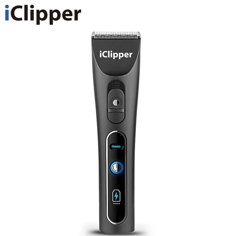 Iclipper Профессиональный перезаряжаемый триммер для волос A6 машинка стрижки резка