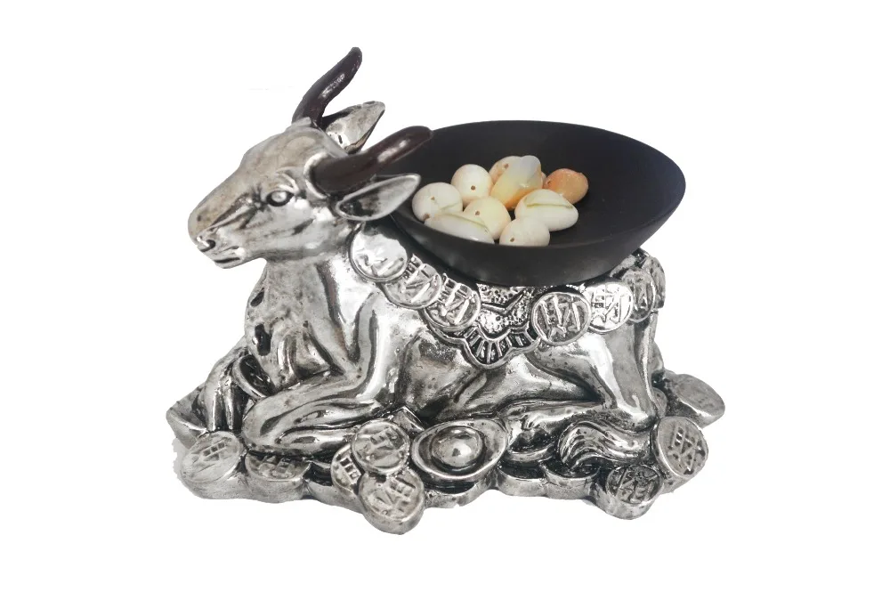 

Фен-шуй Wishfufilling воловья кожа с деньгами, ракушки Каури W1634