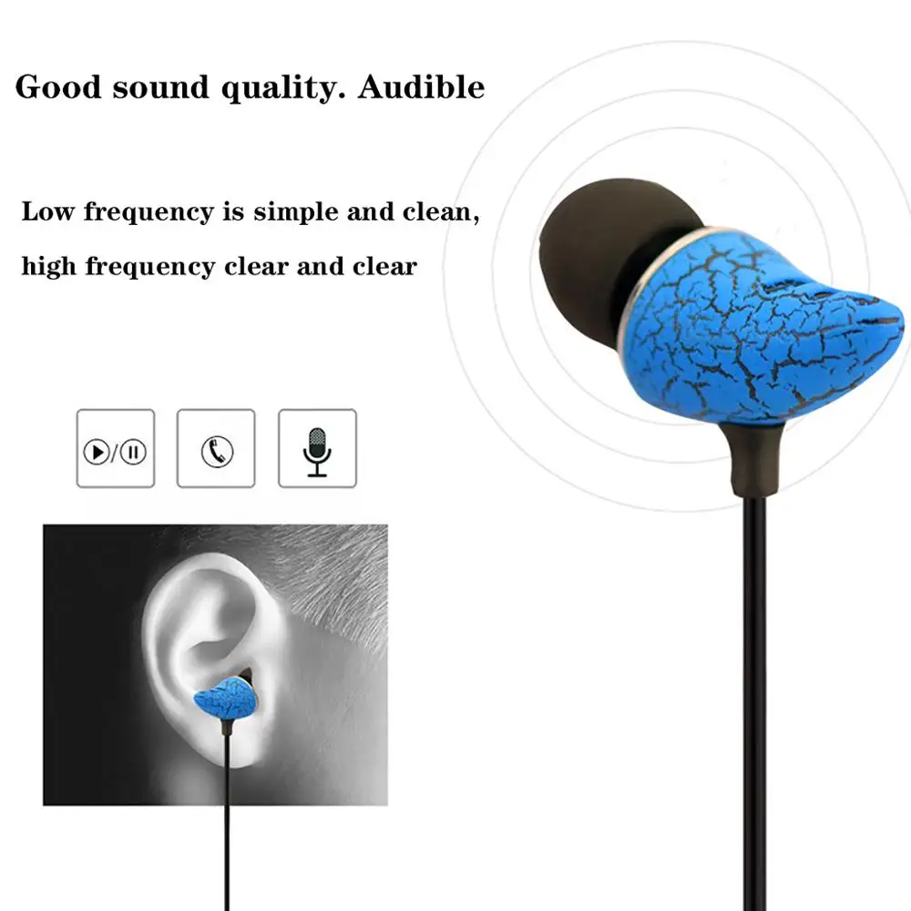 Bullfighting In-ear Wired Headset 3.5mm In-line Earphone HD Microphone For Most Electronic Devices Such As Xiaomi Apple | Электроника