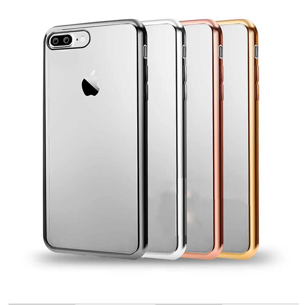Чехол для мобильного телефона Apple iPhone 7 Plus мягкий прозрачный чехол из ТПУ