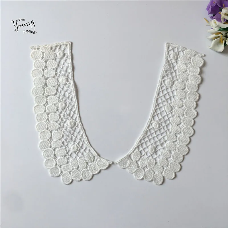 New arrive Embroidery Applique False collar Hollow out DIY Sewing Lace Neckline Fabric Dresses Accessories Supplies YL1704 | Дом и сад