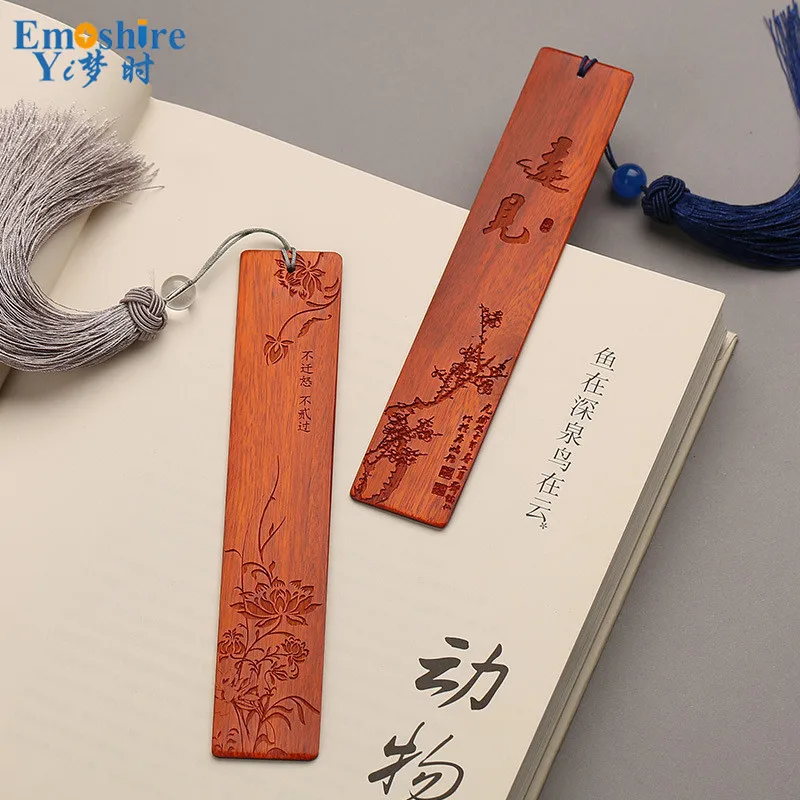 Красный древесный креативный подарок в китайском стиле классическое искусство