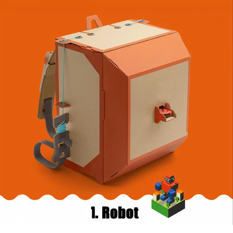 Чехол DIY картонный держатель аркадный кронштейн для nintendo NS switch LABO Бумажная модель