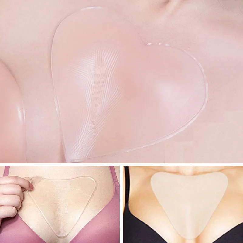 

Reusable Anti-Wrinkle Chest Pad Transparent Anti Aging Wrinkles Removal Silicone Pads Health99
