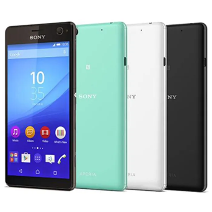 Разблокированный sony Xperia C4 5," Android Восьмиядерный 2 Гб ОЗУ 16 Гб ПЗУ 13 МП камера с одной/двумя sim-картами wifi 4G LTE мобильный телефон