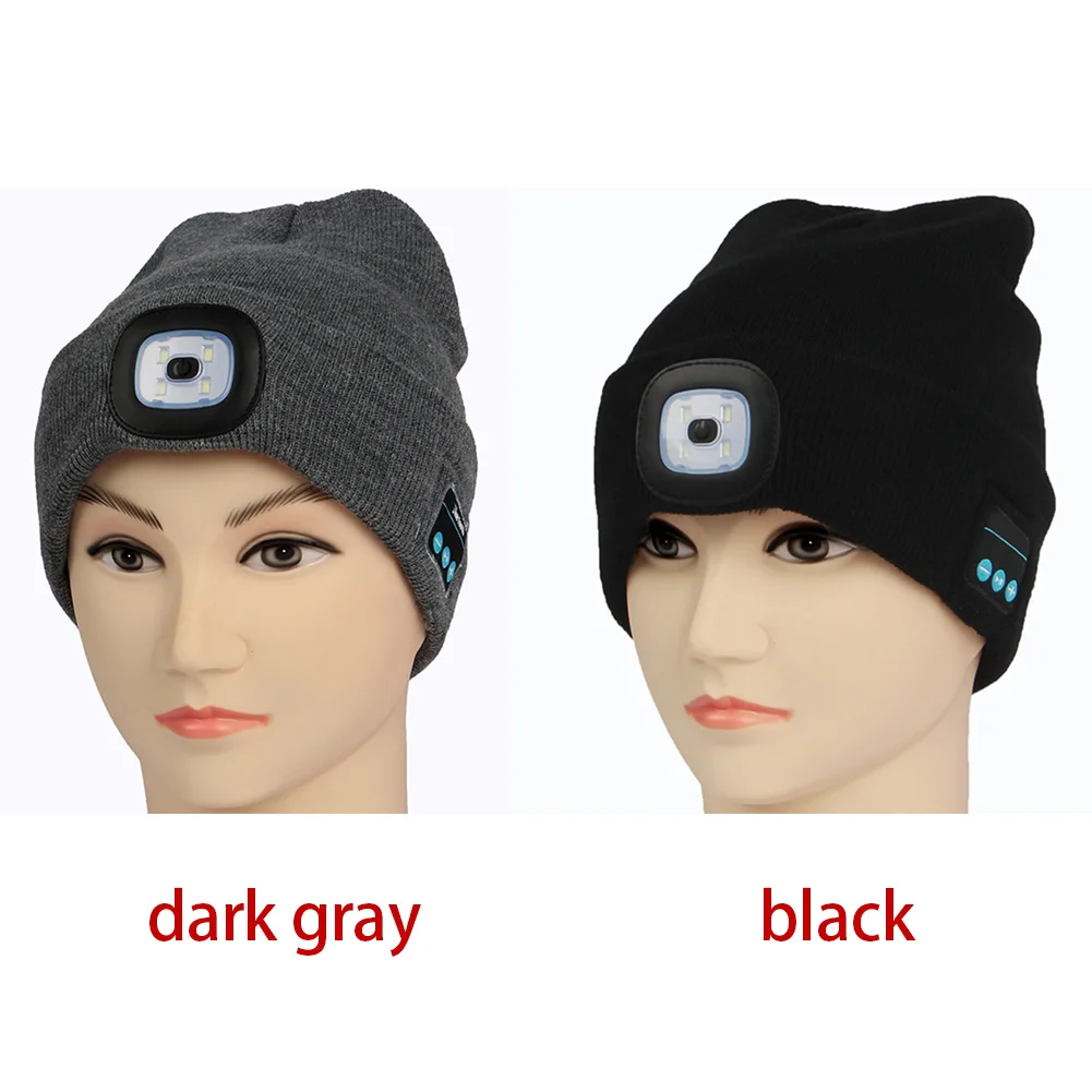 Шапка Bluetooth USB Перезаряжаемые музыкальный уличная зимняя динамик &quotHands Free&quot