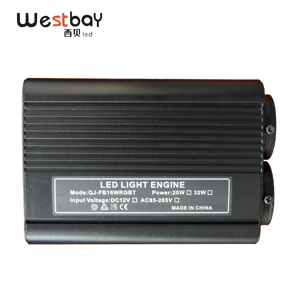 Westbay Optic Fiber Light Engine Driver Kit 32W RGBW Double Port Fibre Optiq Source With Touch Panel For Ceiling Star | Лампы и