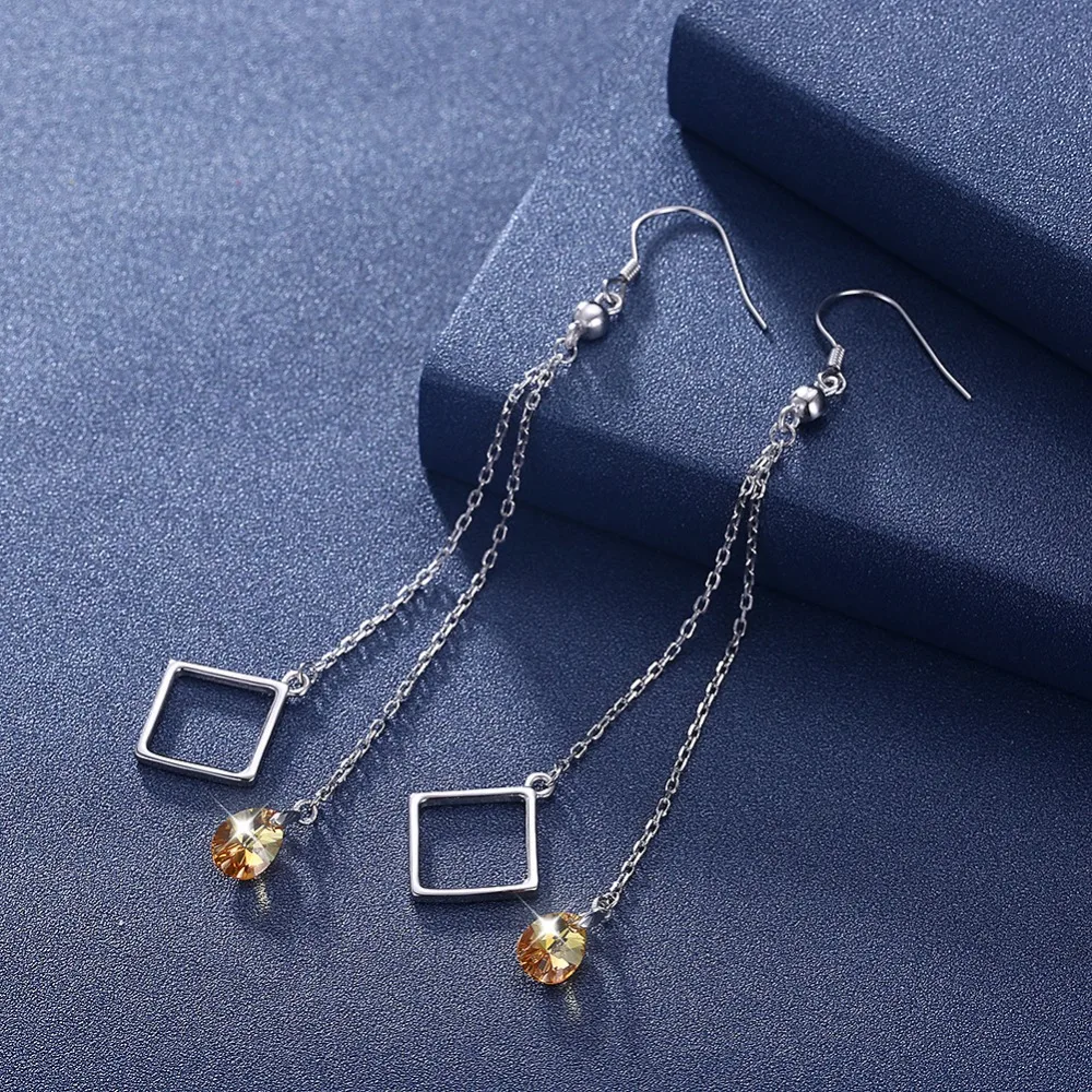 Распродажа модное ювелирное изделие 925 Серебро новый кристалл от Swarovski 2019 в