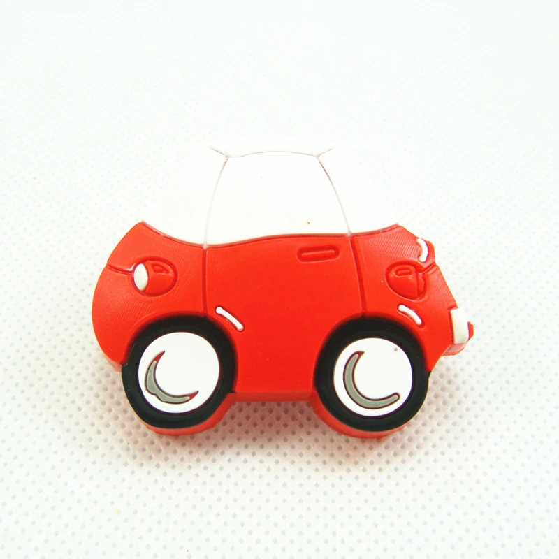 

Soft Rubber Red Car Knobs Drawer Dresser Door handles pull Kids Bedroom Cabinet Wardrobe Closet Pull Handle