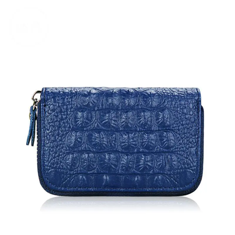 Новый Аллигатор Натуральная кожа мужчины ID кредитных карт держатели твердых