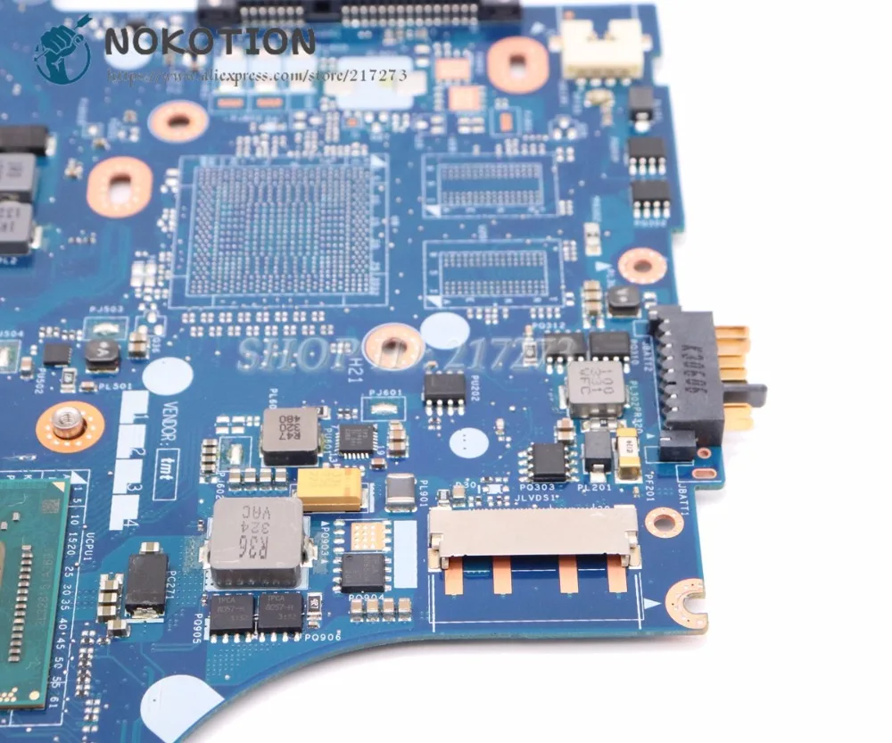 Материнская плата NOKOTION VIUS3 VIUS4 LA-8951P для ноутбука Lenovo Ideapad S300 S400 SLJ8C SR109 Celeron 1007U |