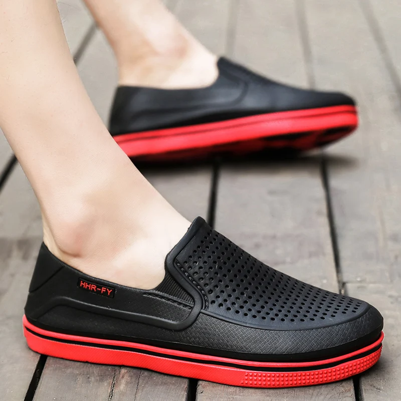 Оригинальные удобные мужские классические сандалии летняя уличная пляжная