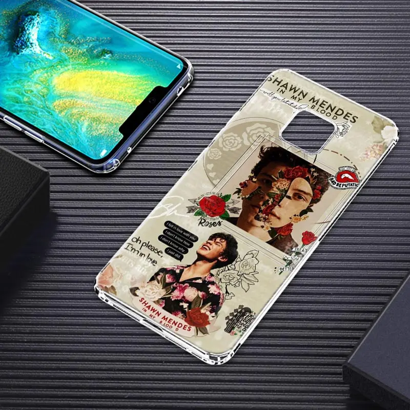 Чехол для телефона Shawn Mendes 98 мягкий силиконовый чехол Huawei Mate 10 20 Lite Pro Enjoy 9S Y9 Y7 Y6 Y5