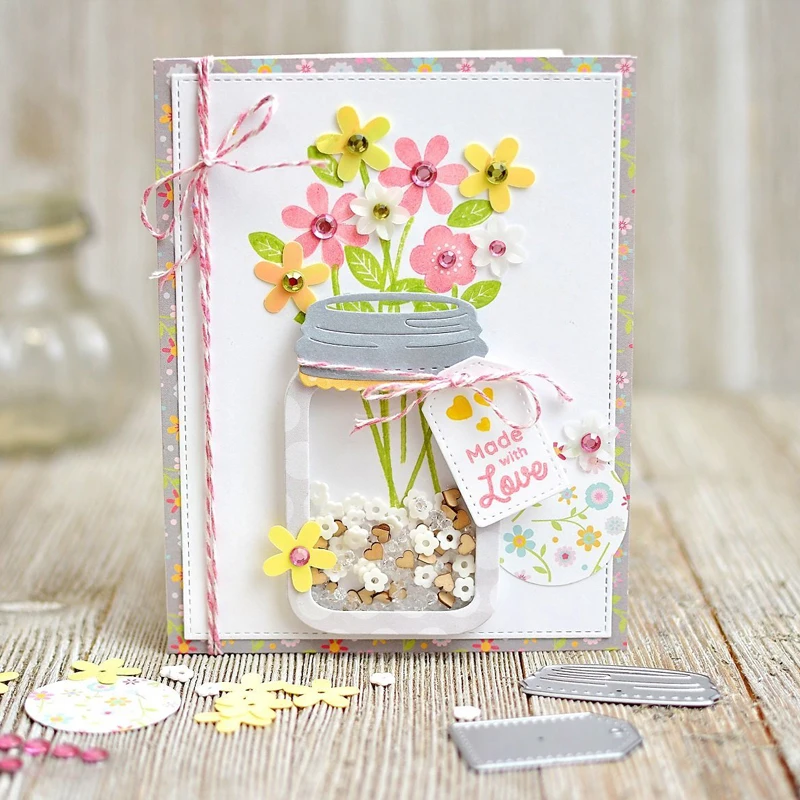 Металлические режущие штампы LOVE JAR трафареты для альбома скрапбукинга DIY