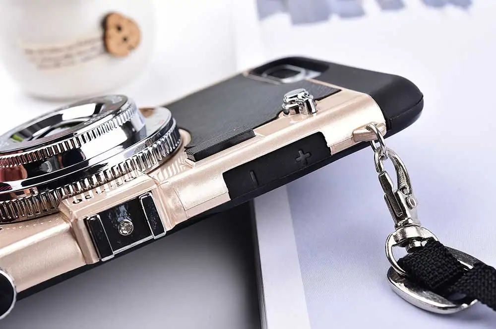 Чехол для телефона в стиле ретро s для iPhone 11Pro 11 pro XS Max XR X 8 7 6 6s Plus 5 5S SE Чехол Мягкий силиконовый чехол с ремешком