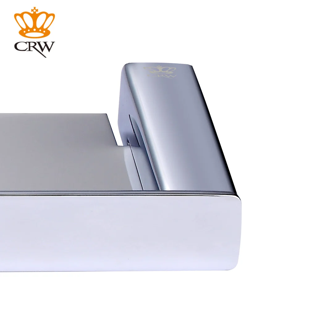 CRW 72003 60 см твердая латунь хром настенная полка для ванной комнаты Душ Caddy стеллаж
