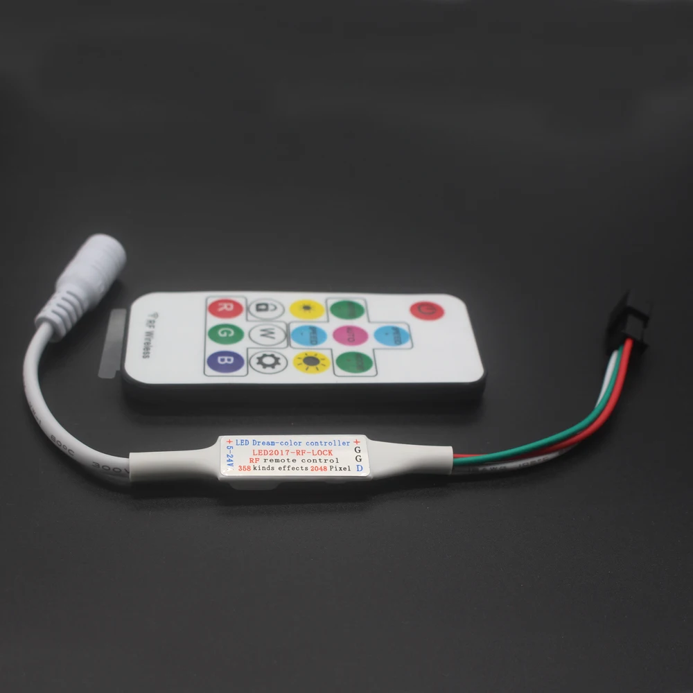 Светодиодный светильник 14 клавиш 5 в пост. Тока 12 В SP103E 14Key RGB беспроводной пульт