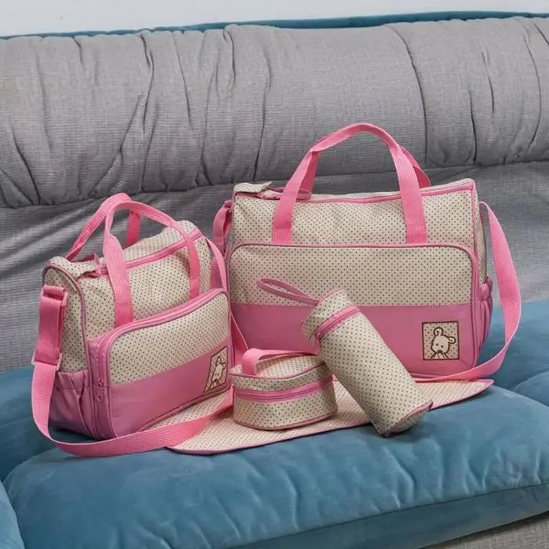 Сумка для детских подгузников сумки колясок вместительный водонепроницаемый