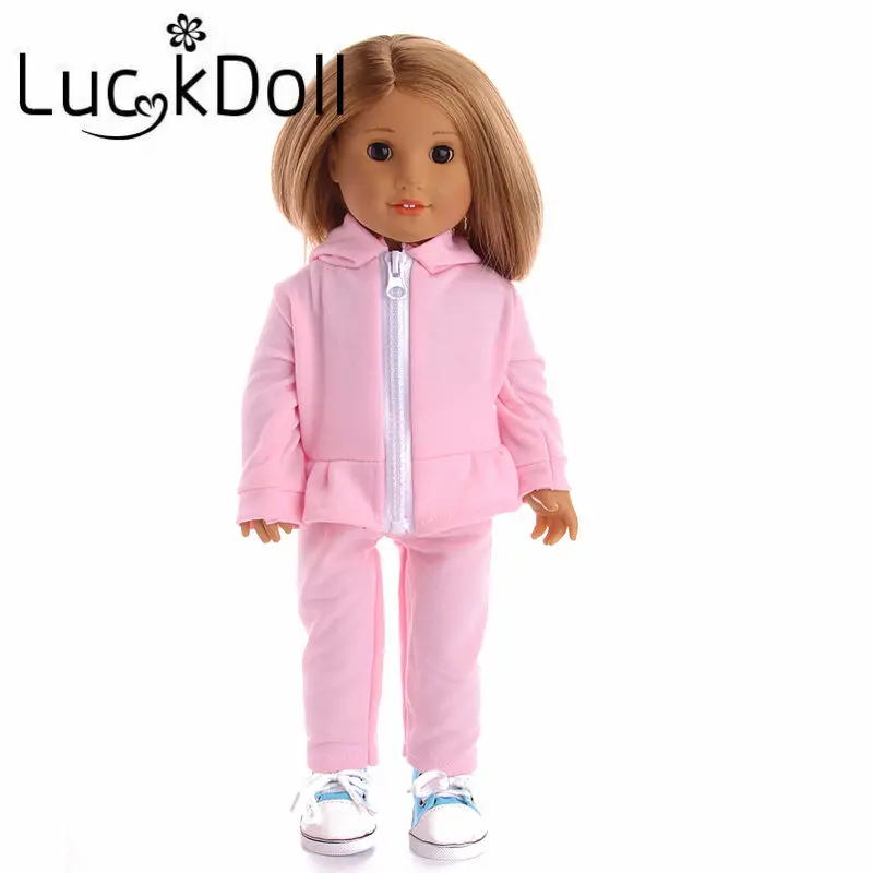Костюм LUCKDOLL Soprts 18 дюймов американская кукла 43 см аксессуары для детской одежды