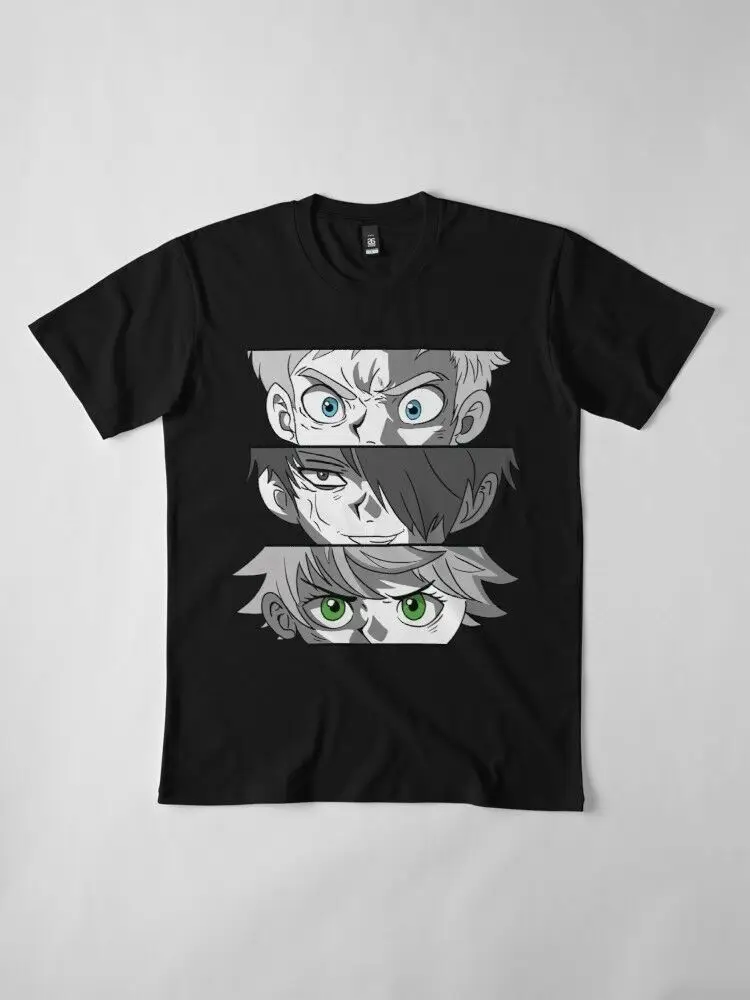 The Promised Neverland Emma Norman Ray Eyes черная футболка Размер S 6XL2019 модный бренд 100% хлопковая