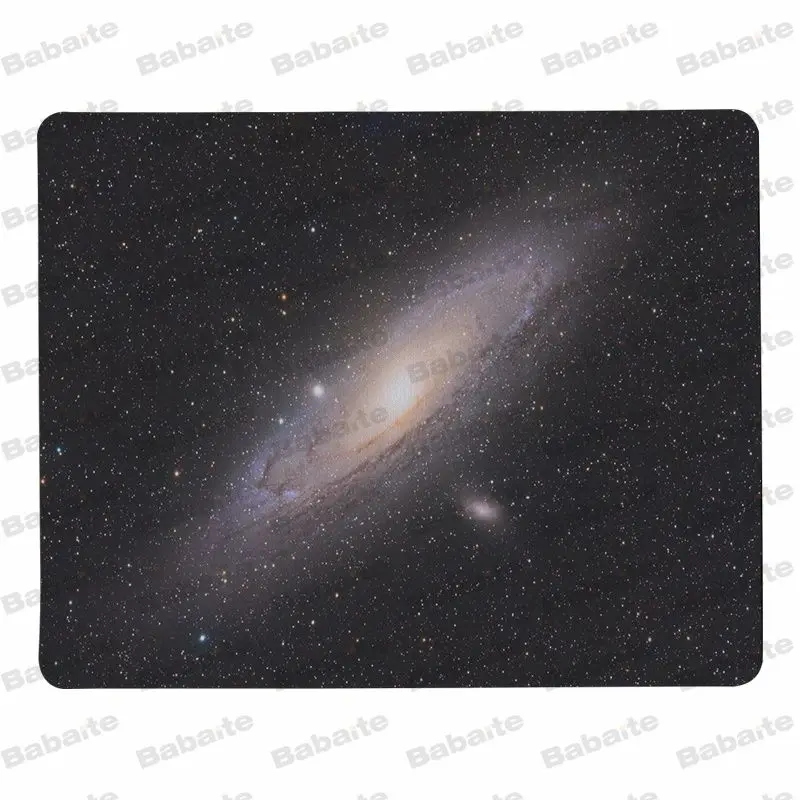 Babaite Смешные galaxy противоскользящие прочные силиконовые компьютерные коврики