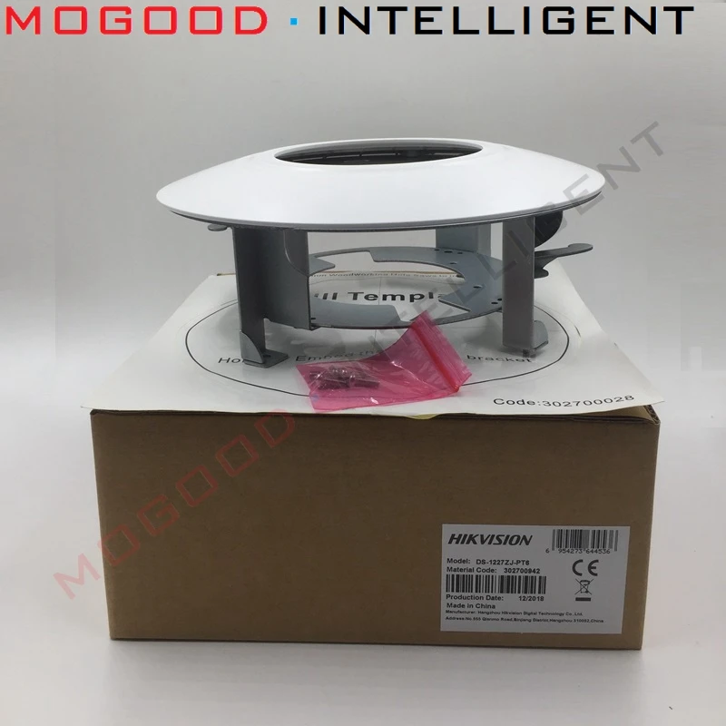HIKVISION DS 1227ZJ PT6 кронштейн для камеры PTZ открытый/внутренний встроенный 2DE3304W DE 2DE3204W