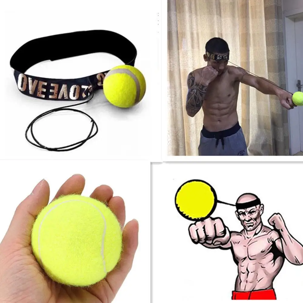 

Эластичный боксерский мяч Mounchain с головной повязкой для тренировки скорости реакции боксерские упражнения
