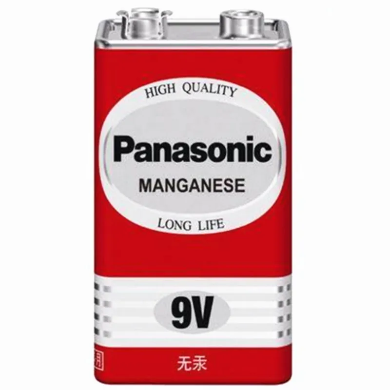 5 шт. оригинальный аккумулятор Panasonic 9V 6F22ND сверхмощные сухозаряженные