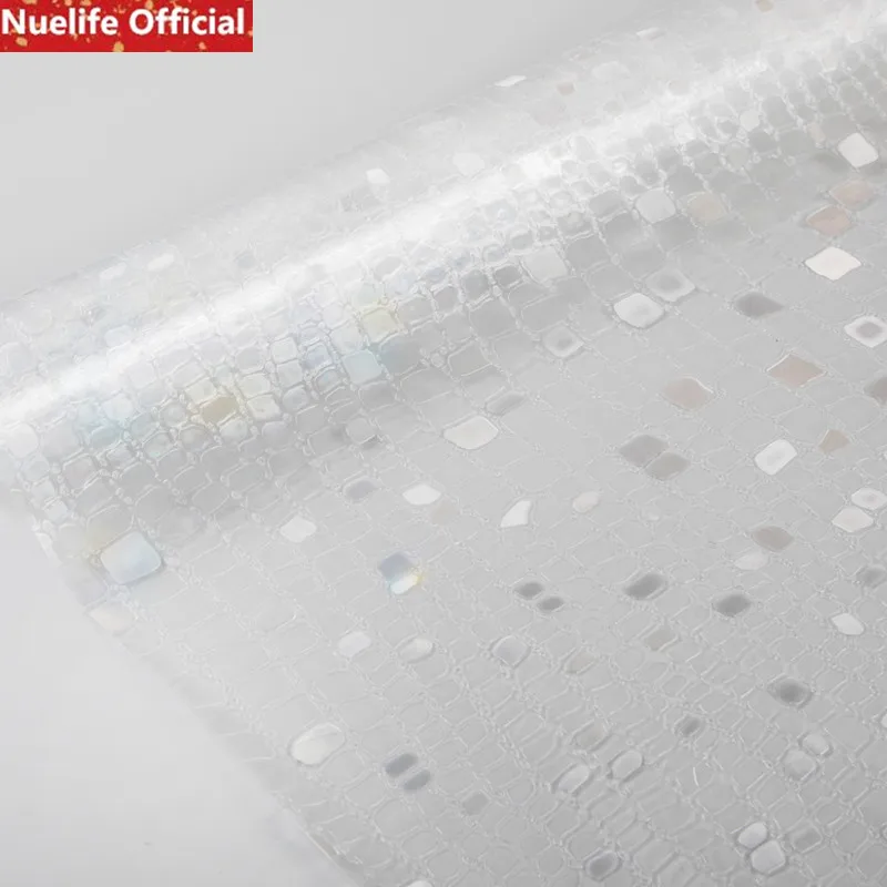 

Irregular geometric pattern electrostatic frosted glass film living room bedroom bathroom office shop sliding door window film