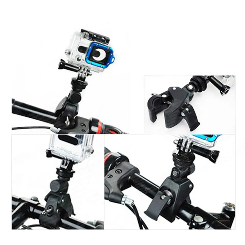 Крепление на руль велосипеда мотоцикла держатель зажим для Gopro Hero 5 4 3 + 2 1|for gopro