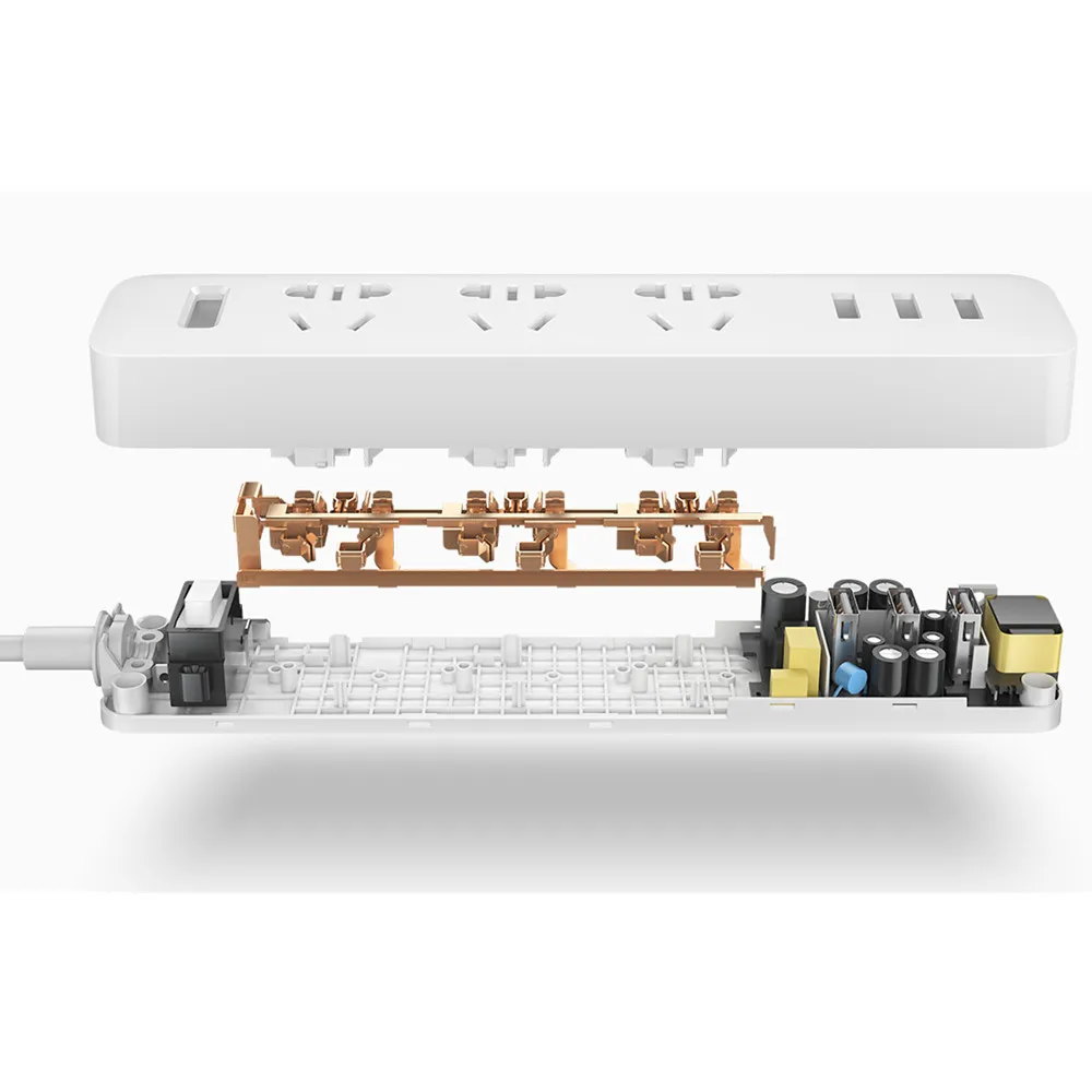 Оригинальный Xiaomi зарядное устройство умная розетка Детская безопасность Plug